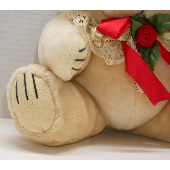 Wang's International 12" Plush Posable Jointed Teddy Bear - Picture 4 of 9